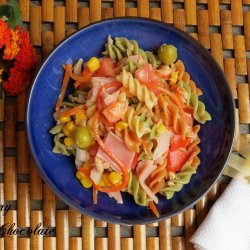 Tricolor Pasta Salad