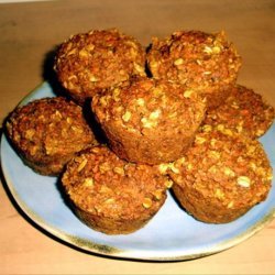 Healthy Ginger Carrot Muffins