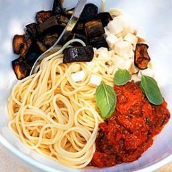 Sicilian Pasta With Roasted Tomatoes and Aubergines