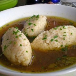 Griessnockerl - Austrian Style Semolina Dumplings