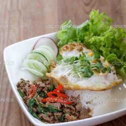 Thai Spicy Rice & Pork