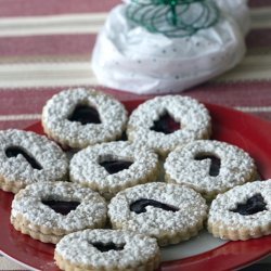 Blackberry Linzer Cookies