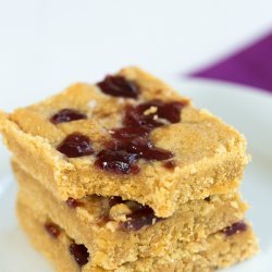 Peanut Butter and Jelly Cookie Bars
