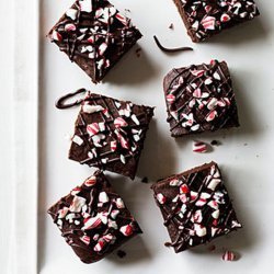 Peppermint Chocolate Brownies