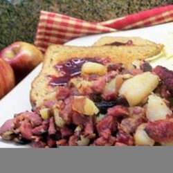 Corned Beef Skillet Hash for 2