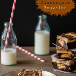 Snicker's Cheesecake Brownies