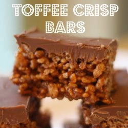 Crisp Toffee Bars