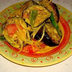 Aubergine (Eggplant) Curry (2)