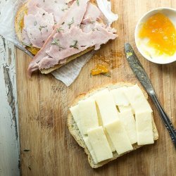 Grilled Ham & Cheese With Pineapple