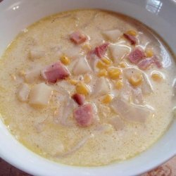 Corn and Ham Soup