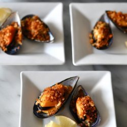 Broiled  Mussels