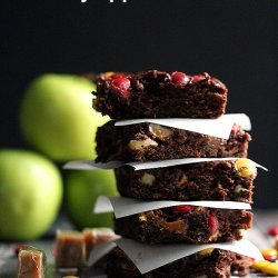 Candy Apple Brownies