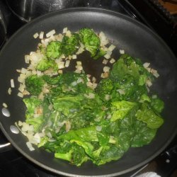 Spinach and Broccoli Bake