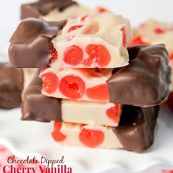 Cherry Vanilla Fudge