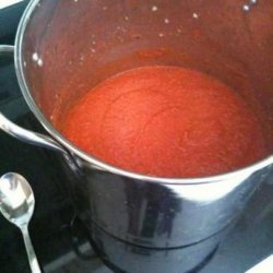 Easy Tomato Basil Sauce for Soup or Pasta