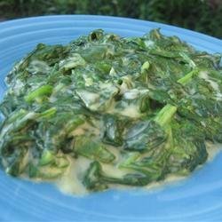 Sarah's Spinach Side Dish