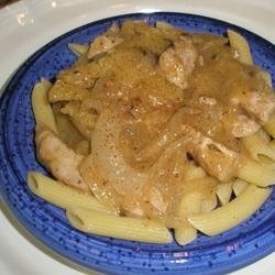 Pork Chops with Apple Sauce and Onions