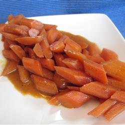 Pomegranate Glazed Carrots