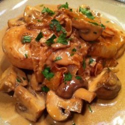 Pan Seared Chicken With Balsamic Cream Sauce