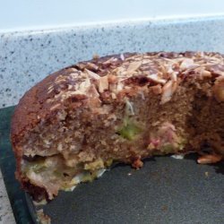 Spiced Rhubarb Cake