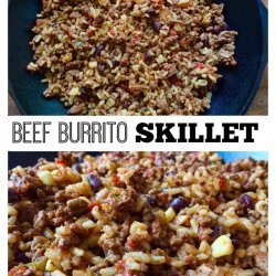 Beef Burrito Skillet