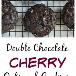 Double - Chocolate and Cherry Cookies