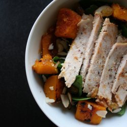 Butternut Squash and Spinach Salad