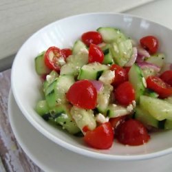 Cucumber/Tomato Marinated Salad