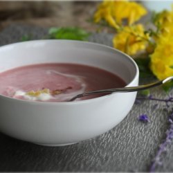 Ginger Strawberry Soup
