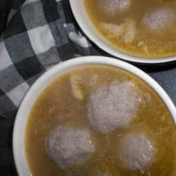 Matzo Ball Chicken Soup (Kosher)