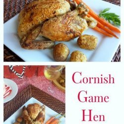 Cornish Game Hens With Honey