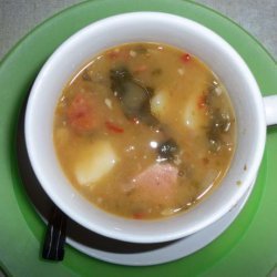Galician Soup ( Caldo Gallego )