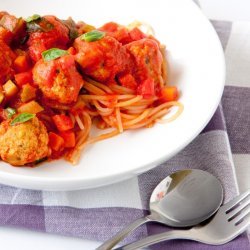 Spaghetti With Garden Vegetables
