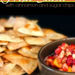 Fruit Salsa With Cinnamon-Sugar Chips