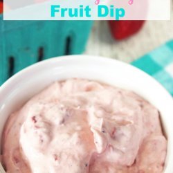 Strawberry Yogurt Fruit Dip