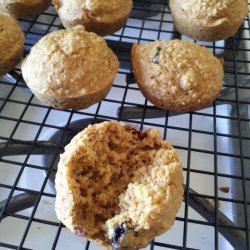 Healthy Blueberry and Banana Muffins