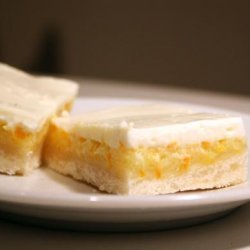 Sour Cream Lemon Shortbread Bars