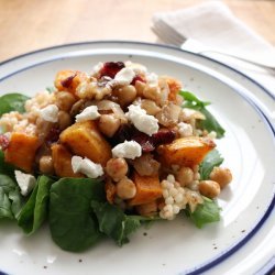 Couscous Salad With Butternut Squash and Cranberries