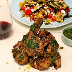 Lamb Chops with Vegetables