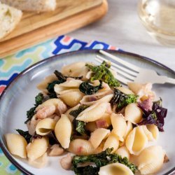 Pasta With Greens and Beans