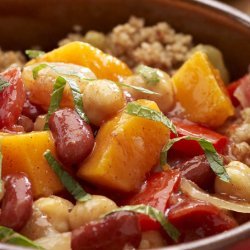 Moroccan Bean and Pepper Stew