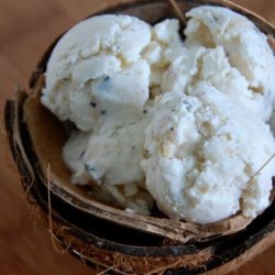 Easy Coconut Ice Cream