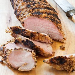 Spice-Crusted Grilled Pork Tenderloin