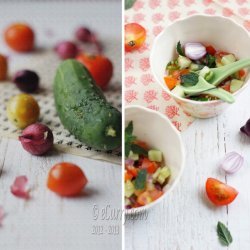 Indian Tomato and Cucumber Salad