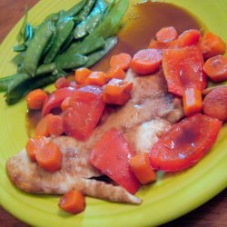 Gingered Tilapia and Carrots