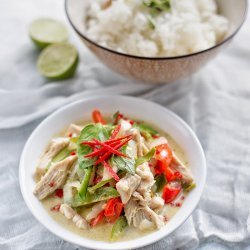 Easy Green Chicken Curry