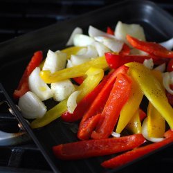 Grilled Onions and Peppers