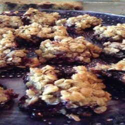 Double Berry Streusel Bars