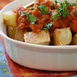 Potatoes in Spicy Tomato Sauce