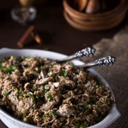 Chicken Pilaf With Pine Nuts and Currants